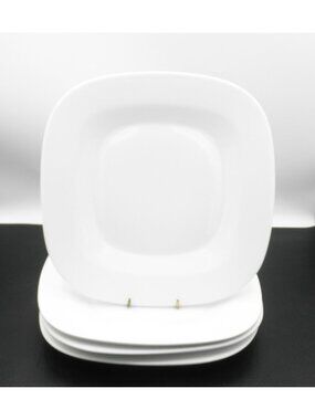 Marshmallow by Food Network 10 78 Inch Dinner Plates Set of 4 Pattern FOWMAR